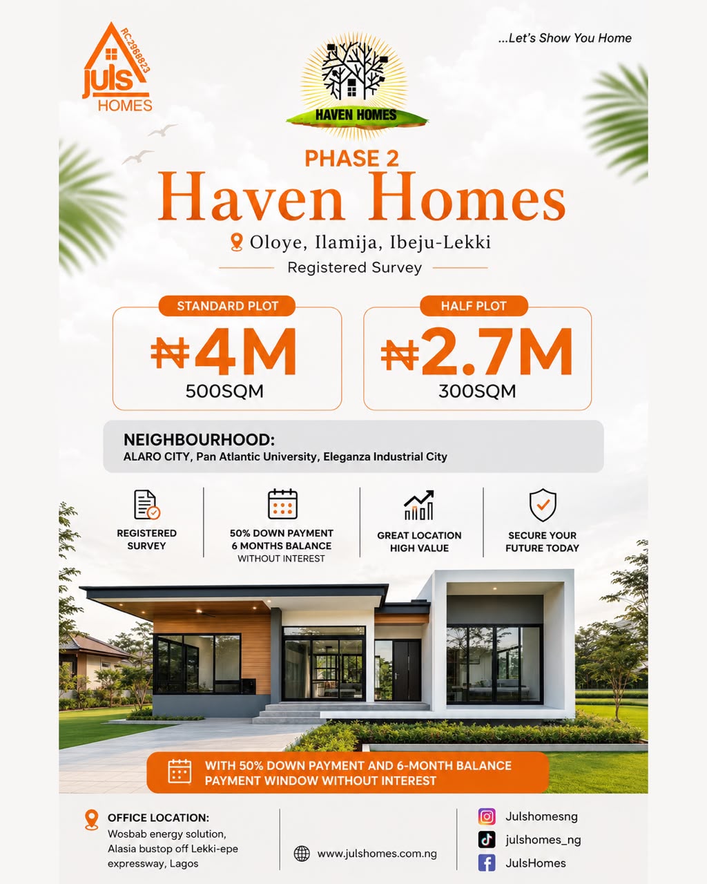 HAVEN HOMES PHASE 2